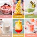 Slushie Machine for Home,85OZ Ice Cream Maker, 6 Presets, No Ice Needed