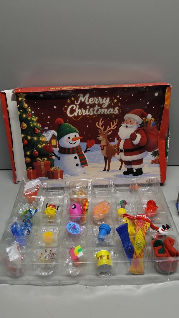Fidget Advent Calendars 2025 For Kids, 24 Days of Surprises Fidget Toys, Christmas Countdown Advent Calendars, Sensory Toy Surprise Gifts For Boys Girls