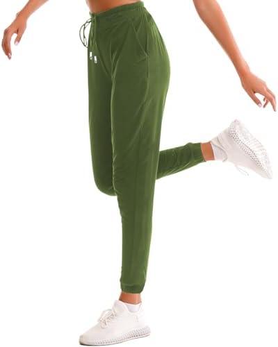 Stanpetix Women’s Joggers with Pockets - Lightweight Athletic Sweatpants for Running Yoga Exercise, Large