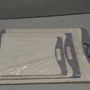 Extra Large Cutting Boards, Plastic Cutting Boards for Kitchen (Set of 3) Cutting Board Set Dishwasher Chopping Board with Juice Grooves Easy-Grip Handles, Beige, Empune