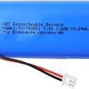 KBT 7.4V 2600mAh Li-ion Rechargeable Battery Pack, JST-XH2.54/2P Plug Lithium-ion Batteries for Electronics Products, Toys, Lighting, Bluetooth Equipment Fit for RC Helicopter Car Truck & RC Boats