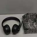 AOC Wireless Headset with Mic for Work, Bluetooth 5.4 Headphones with Noise Canceling Microphone, USB C, 30H, Clear Calls & Mic Mute for PC, Laptop, Cell Phones, Zoom - Black