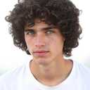 STfantasy Short Curly Afro Wig for Men Mens Synthetic Hair Wigs for Male Man Daily Cosplay Costume Anime Party (Brown)