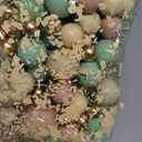 115PCS Ball Cake Topper Sticks Mini Balloons for Cake Decorating Supplies Foam Balls Cake decorations for Baby Shower Cake Birthday Cake Toppers Decorations (Green, KhakiBeige)