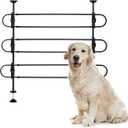 PetSafe Happy Ride Metal Dog Barrier, Pet Gate Vehicle Divider for Cars, Minivans & SUVs