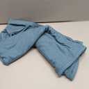 Utopia Bedding Queen Sheet Set - Jersey Knit Sheets 4 Piece  Cotton  Soft T-Shirt Stretchy Sheets (Heather Sky Blue)