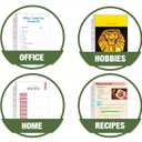 Samsill Mini Sheet Protectors 100 Pack, 5.5 x 8.5 Inch Page Protectors for Mini 3 Ring Binder, Clear Protector Sheets, 7 Hole, Top Loading, Acid Free