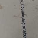 GarveeHome 82" Double Dog Crate Furniture, Large Dog Kennel Indoor for 2 Dogs, Heavy Duty Wooden Dog Crate TV Stand with 4 Drawers and Shelves, Black