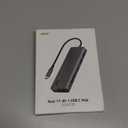 Acer 11 in 1 USB C HUB Multiport Adapter with 4K@60Hz HDMI, 2x10Gbps USB C, 2x5Gbps USB A, 100W PD Port, 1000Mbps Ethernet, 1080P VGA, SD/TF, Laptop Docking Station Dual Monitor for PC, Desktop