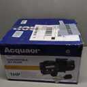 Acquaer Shallow/Deep Well Jet Pump, Cast Iron Convertible Pump with Ejector Kit, Well Depth Up to 25ft or 90ft, 115V/230V Dual Voltage, Automatic Pressure Switch