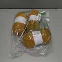 3PCS 3.5oz Chenille Yarn for Blankets Amigurumi: Soft Velvet Baby Yarn Blanket Knitting and Crocheting Bulky 5# Yarn 3 Skeins of 100g (Wood)