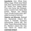 Honey Bunches of Oats Honey Roasted Breakfast Cereal with Oats and Granola Clusters, Low Fat made with Whole Grain Cereal, 12 oz Box (EXP 03/17/27)