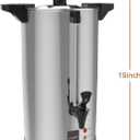 Valgus Commercial Grade Stainless Steel 80-Cup 12L Percolate Coffee Urn Coffee Maker with Automatic Temperature Control Hot Water Urn for Parties, Office, Wedding and Catering Events