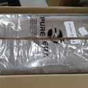 PURE ERA Bullnose Carpet Stair Treads Ultra Plush Brown 14 Pcs, 30 x 9.5 inch