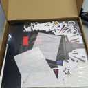 25pcs Skyscraper Party Decoration Large Super Themed Hero Background Box City Skyline Building Party Decor Include 12 Skyscraper Box 10 Sticker 3 Roof for Boy Girl Comic Book Themed Party Supplies