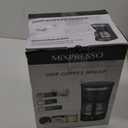 Mixpresso 10-Cup Drip Coffee Maker, Black Coffee Pot With Reusable Filter