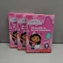 Pack of 3 Netflix DreamWorks Gabby's Dollhouse Valentine's Scratch Heart Seals. 