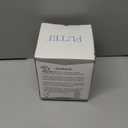 FUTEI Red Decorative Throw Pillow Covers 20x20 Inch Set of 2,Square Cushion Case,Fluffy Faux Rabbit Fur Plaid & Soft Velvet Back,Modern Home Decor for Couch Bed