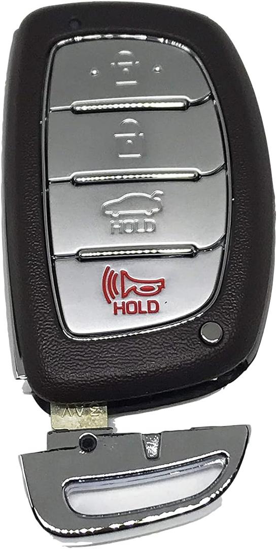 Genuine OEM 95440-C1001 SMART KEY FOB with Blank Key / 95440C1001 for HYUNDAI Sonata 2015-2017, Black