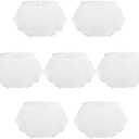 7Pack Diaper Cover - Baby Bloomers,Cotton Underwear,Panties for Toddler Girls (2-3T, White)