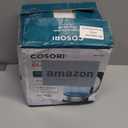 Cosori Electric Kettle, No Plastic Contact With Water, Wide Mouth For Easy Cleaning, Auto Shut Off, 1.7L Tea Kettle & Hot Water Boiler, Water Heater & Teapot, Borosilicate Glass, Black, 1500W (1.8 Quarts)