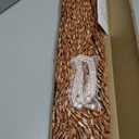 52 Strands 35.4" x 79" Bamboo and Wood Beaded Curtain for Doorway Handmade Natural Doorway Beads Bohemian Bamboo and Wooden Room Devider Hanging Boho Beaded Curtain,Brown