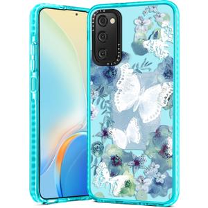 Lotadilo Cute Case for Galaxy S20 FE 5G - for Women Girls Kawaii Funny Design Fun Aesthetic Ink Butterfly Fashion Girly for Teens Pattern TPU Bumper for Samsung Galaxy S20 FE Case