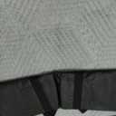 MLILY Tri-Fold Memory Foam Topper, 4 inch Single Folding Mattress Topper with Collapsible and Washable Cover, Travel and Guest Mat, 75"25"4", Grey