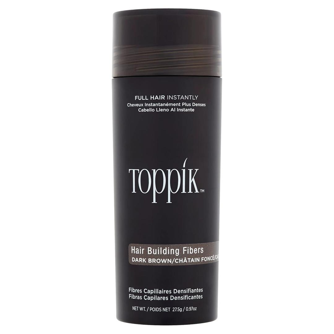 Toppik Hair Building Fibers, Fill In Fine or Thinning Hair Instantly Thicker, Fuller Looking Hair 9 Shades,4 size options