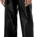 [BLANKNYC] Womens Luxury Clothing Ribcage Vegan Leather Pants (25, Right on Time)