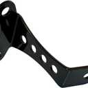 No-Brow Headlight Mount Bracket, Bottom Bolt-On, 3.5" Riser Spacing - Black
