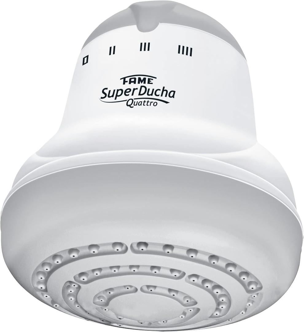 FAME - Electric shower110V - SUPERDUCHA QUATTRO. Tankless Water Heater Electric. 4 temperatures. Calentador de agua electrico - 4400W.