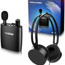 Personal Sound Amplifier PSAP the Latest Gen Model HA9000, Rechargeable Hearing Aid Device Hearing Amplifier with Headphones, Detachable Microphone, Type-C Charging for Seniors, Adults, Elderly