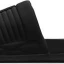 Nike Men's Adult Offcourt Adjust Slides (8, Black/White/Black)