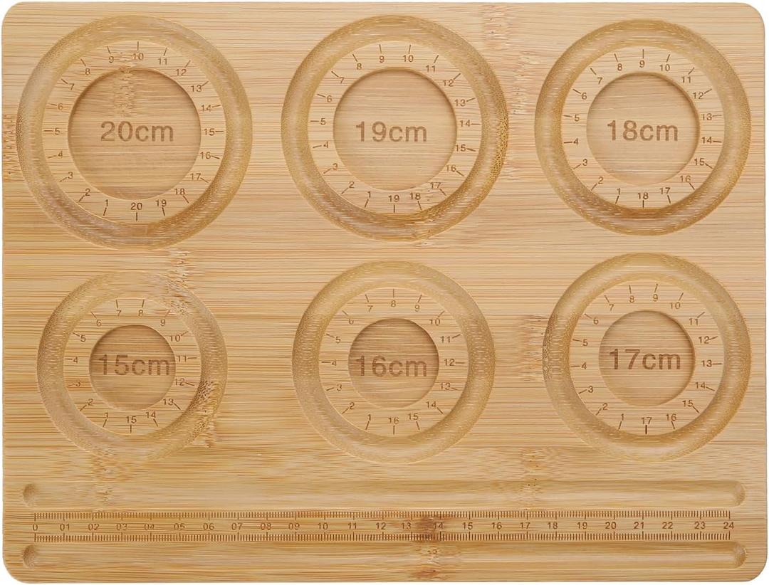 Jewelry Making Beading Board Wood Beads Bracelet Holder Tray Jewelry Display Plate Bracelates Rings Display Stand Holder Wood