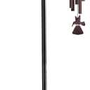 TAGEPUJIE 3463" Adjustable Shepherd Hook Stand with Round Base Stand for Bird Feeders, Lanterns, Wind Chimes, Indoor and Outdoor Use on Patio, Yard or Porch