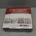 Mellanni Queen Sheets Set - 4 PC Iconic Collection Bedding - Hotel Luxury, Extra Soft, Cooling Bed Sheets - Wrinkle, Fade, Stain Resistant (Queen, Gray)