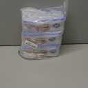 KIGI Food Storage Containers with Airtight Lids, Plastic Reusable Meal Prep Containers Set for Lunch, Leftovers, Fridge, Pantry, Kitchen, Easy-open, Microwave & Freezer Safe (3 PACK 38.9Oz)