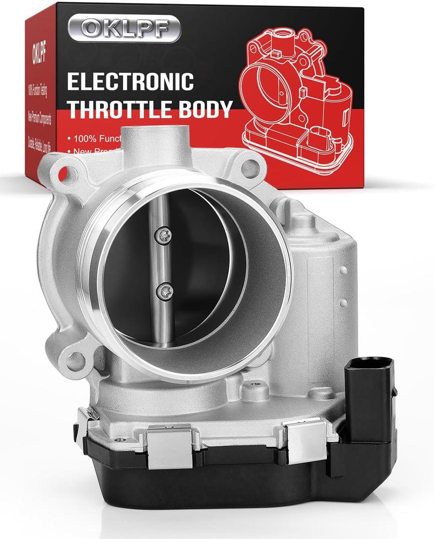 OKLPF Throttle Body Compatible with Volkswagen Beetle 12-13, Passat 06-10, Tiguan 09-17,Audi A4 05-16, A5 10-17, A6 12-18,Q3 15-18 L4 2.0L Throttle Body Replace Number 06F133062E, A2C59511705