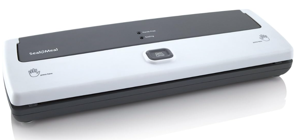 Seala Meal By Food Sever 
Manual Vacuum Sealer System & Starter Bags - FSSMSL0160-000,White