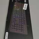 KLIM Chroma – USB RGB Gaming Keyboard, Wired PC Computer Keyboard, Membrane, Waterproof Durable, 2 ms Response, PS4/PS5 & Mac Compatible