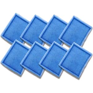 8 Pack Replacement Aquarium Filter Cartridge, Fit for Aqua-Tech 10-20 Gallon Power Filters, for Aqua-Tech EZ-Change #2 Fish Tank Filters