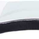ABUSA Black Sheepskin Insoles Women's Premium Think Wool Fur Fleece Inserts Cozy & Fluffy Women US 9 B(M)