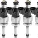 4 Pcs No.166006CA0A Fuel Injector for Nissan Altima 2.5 2019-2024 Car Engine Flow Match Fuel Nozzle Auto Accessories