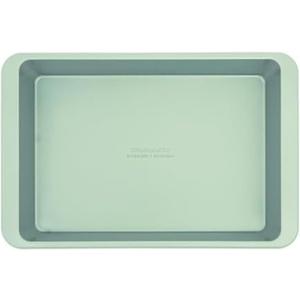 KitchenAid Nonstick Swiss Engineered Aluminized Steel Cake Pan, Dishwasher Safe, Pistachio, 9 x 13 Inch