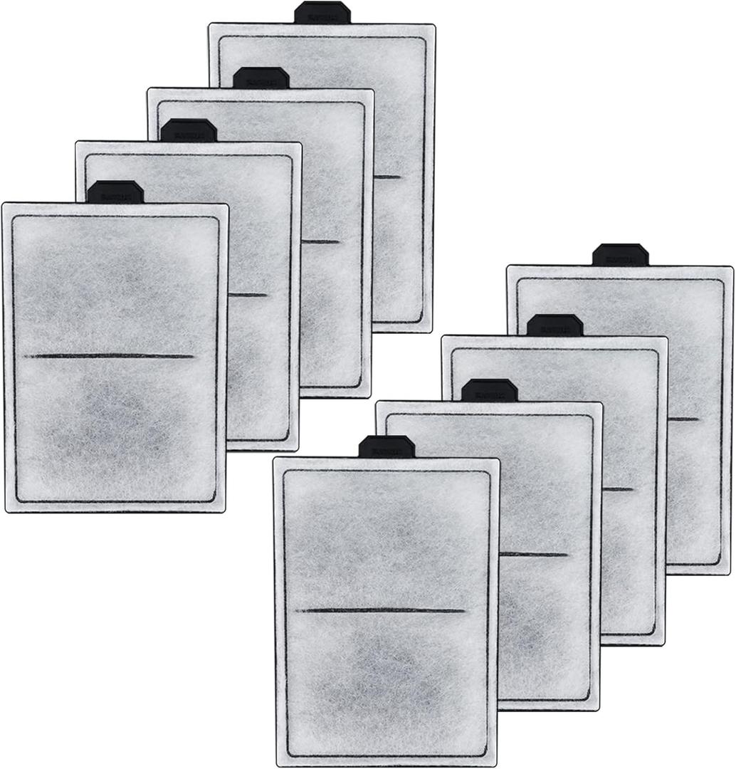 HiTauing 8 Packs PF-S Filter Cartridge for PF10 Power Filters, Only Fit to Model PF10 Power Filters