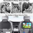 Tablet Holder for Car Headrest, Fits 7-11 Inch Tablets
Adjustable Seat Organizer, Touch Screen Pocket, Storage Hooks, Road Trip Essentials Kids