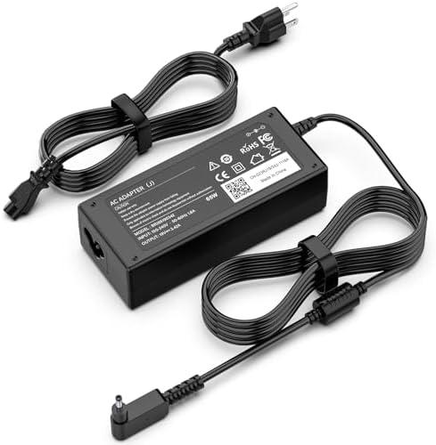 ROLADA 65W Laptop Charger Compatible with Acer ChromeBook 11 13 14 15 R11 N15Q8 N15Q9 N15Q10 CB3 CB5 C720 C720P C731 C738T C740 C810 C730E CB5-571 ADP-45FE F AC Adapter 19V 3.42A