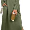 ANRABESS Women Dress Color Green, Size S
