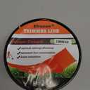 Weed Trimmer Line, Orange Square Twisted Trimmer Line .080" Diameter X 551',Heavy Duty Weed Eater String, Premium Commercial Weed Wacker String